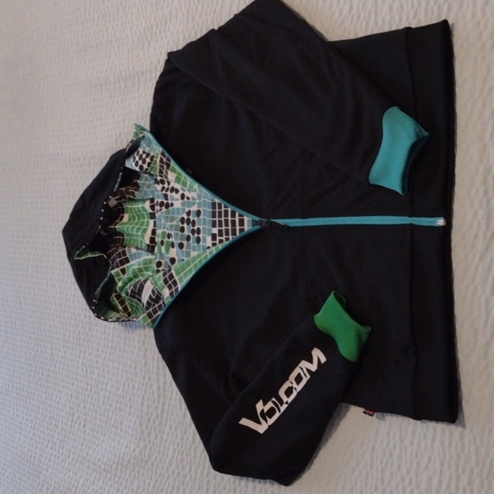 Multiple Color Volcom Zip Up Jacket Reverseable M… - image 4